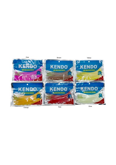 Kendo 10 Cm Worm Kokulu Lrf Silikonu