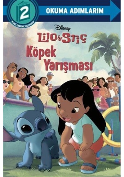 Disney Okuma Adımlarım - 2.adım - Lilo Ve Stiç - Köpek Yarışma...