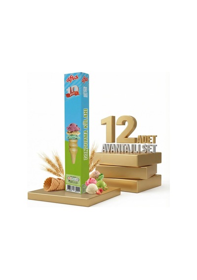Afia Dondurma Külahı 12x10lu