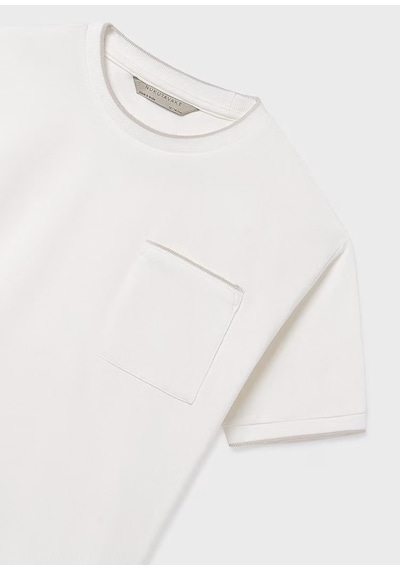 Mayoral Erkek Çocuk T-shirt 6030 Krem