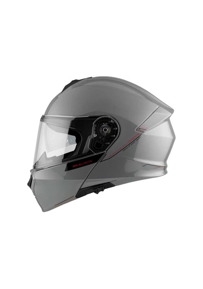 Mt Genesis SV Solid A12 Parlak Çene Açılır Kask Gri