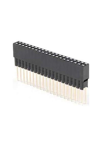 Raspberry 2x20 Ekstra Uzun Header - Çift Sıra Yükseltici Parça 16mm/7.30mm