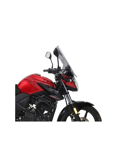 GP Kompozit Yamaha YS 125 2017-2020 Uyumlu Ön Cam Füme 50 cm