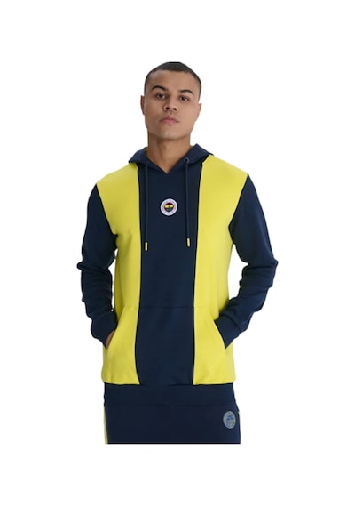 Fenerium Erkek Trıbun Sarı Lacivert Sweat Sarı - Lacivert