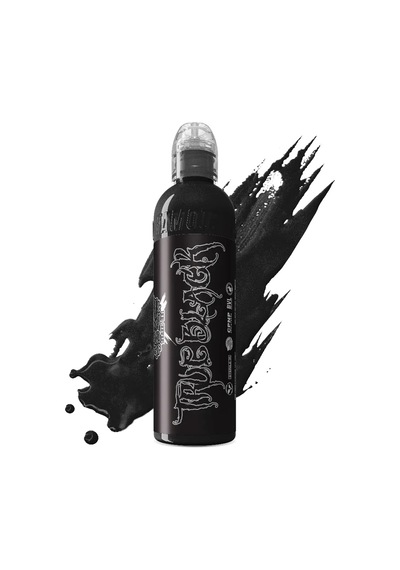 True Black - World Famous Ink Dövme Boyası - 4oz/120ml