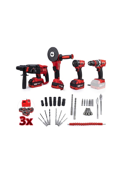 Dawreek MW350R 13 MM Mandren+ Somun Sıkma + Spiral + Hilti Dörtlü Set