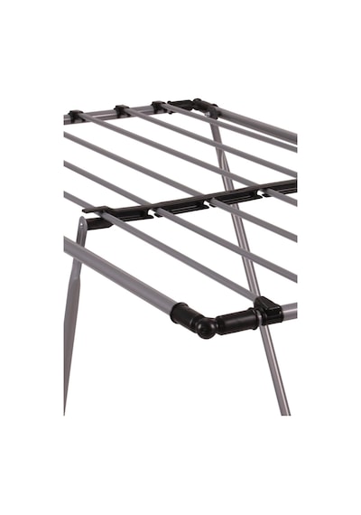 Mallart Gri Katlanabilir Çamaşır Kurutmalığı Kompakt Ve Dayanıklı Metal Gövdeli Kurutma Askısı / Banyo, Çok Renkli