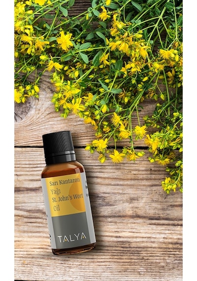 Talya Soğuk Sıkım %100 Saf ve Doğal Sarı Kantaron Yağı 50 ML