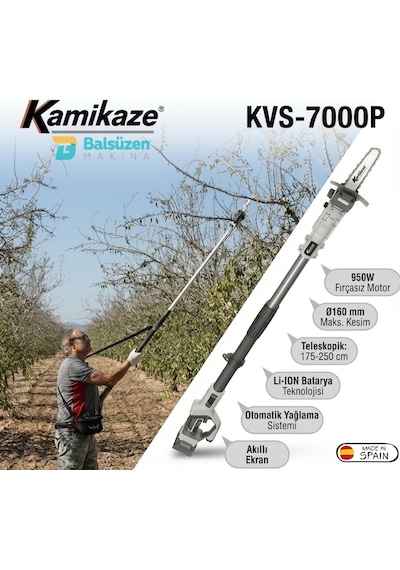 Kamikaze Kvs7000p Bataryalı Testere