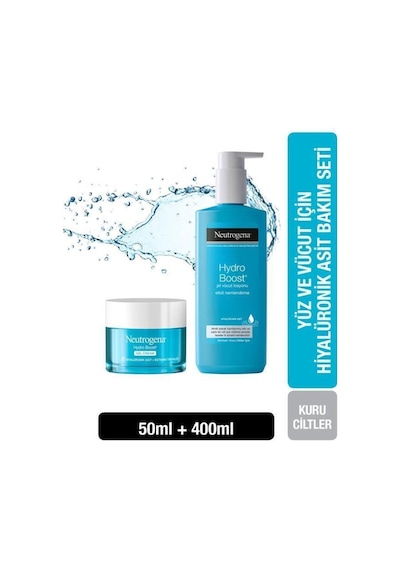 Neutrogena Hydro Boost Gel Cream 50 ml+Jel Vücut Losyonu 400 ml