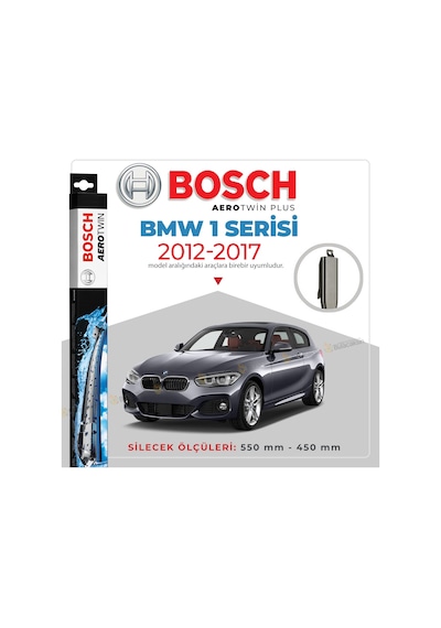 Bmw 1 F20-F21 Muz Silecek Takımı 2012-2017 Bosch Aerotwin