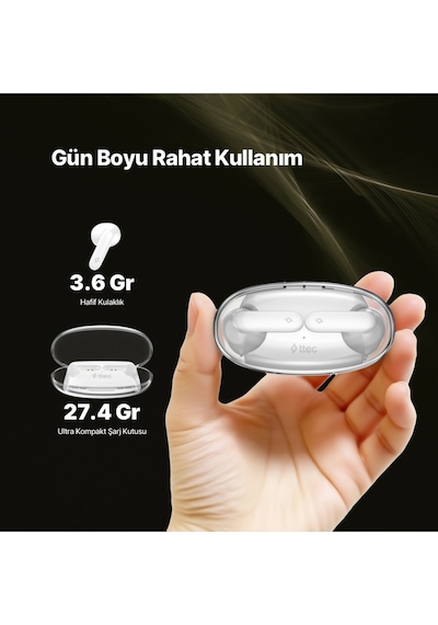 Airbeat Glace Gerçek Kablosuz Tws Bluetooth Kulaklık- 2km170