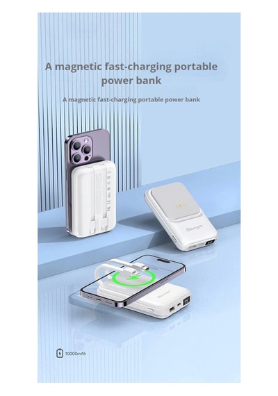 Magsafe Özellikli 22.5w 10.000mah Type-c Lightning Powerbank