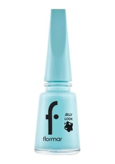 Jel Görünümlü Parlak Oje Gökyüzü Mavisi - Jelly Look Nail Enamel - Jl09 Sky Blue - 8690604233670