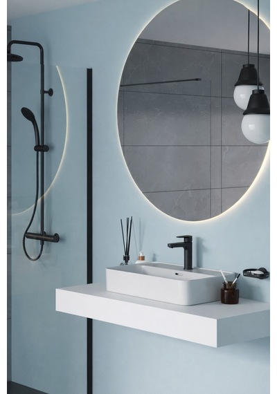 Ideal Standard Cerafine O Grande Yüksek Tip Lavabo Bataryası Mat Siyah Bc554xg Siyah