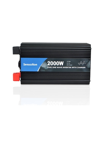 Sensation 2000w Watt 2 Kw Tam Sinüs Şarjlı 20a Ekranlı İnverter 12/220v Çeviric İnverter Dw Seri