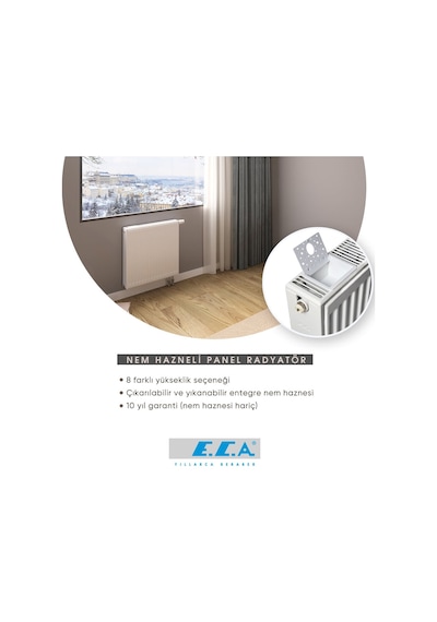 Eca Panel Radyatör 900X1000 Pkkp Tip 22