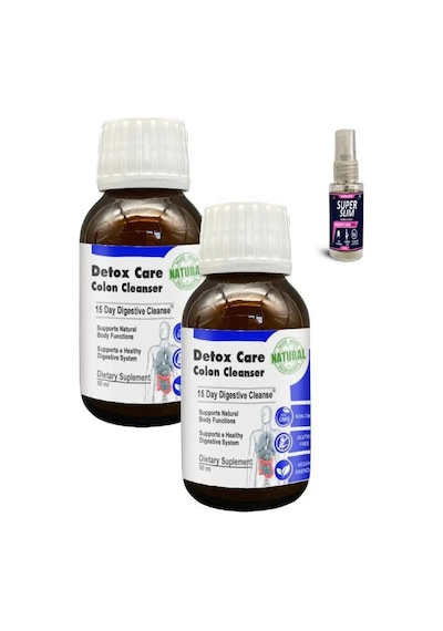 Detox Care Destek Şurubu 50 Ml X 2 Adet+super Slım
