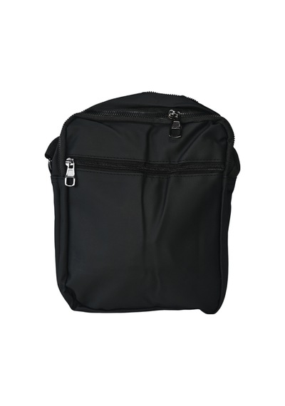 Dukidaso Duki Daso Unisex Siyah Fermuarlı Çok Cepli Çapraz Omuz Çantası Summer T8185 Siyah