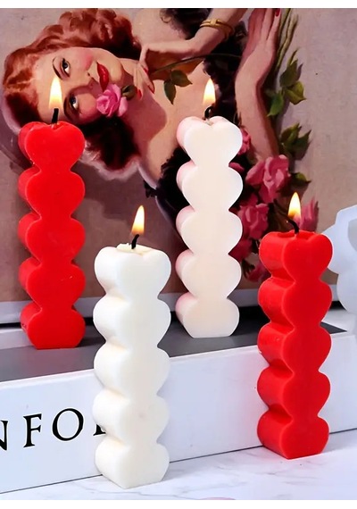 Kalpli Kokulu Mum 2'li Paket