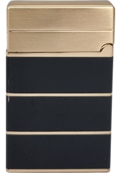 Vindiesel Soft Flame Siyah-gold Desenli Çakmak - Tr7705