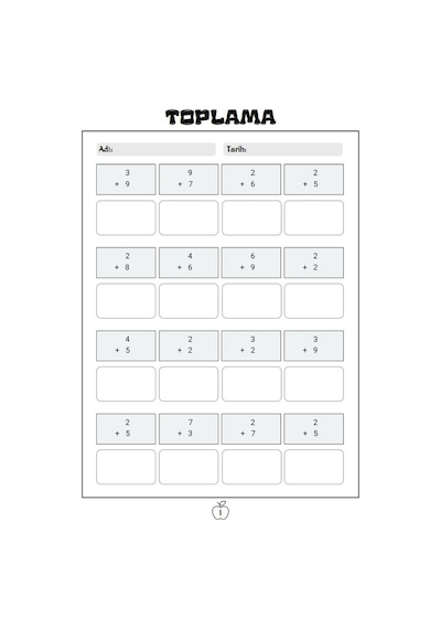Çocuklar İçin Matematik Dört İşlem Alıştırmaları Kitap Seti