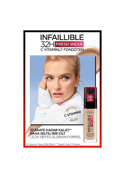 L'Oreal Paris Infaillible 24H Fondöten No:120 Vanilla