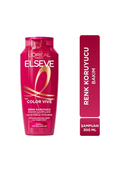 Elseve L'oreal Paris Elseve Colorvive Renk Koruyucu Bakım Şampuanı 300 Ml