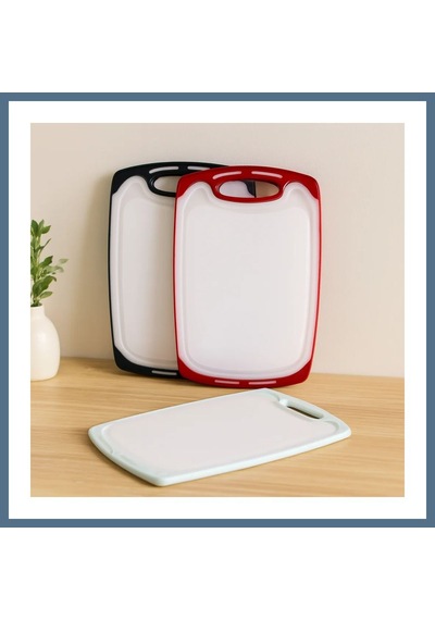 Buradabulabilirsin Kesim Panosu 31x20 Cm - Plastik, Kaymaz Silikon Kenarlı, 10 Mm Bbz Çok Renkli