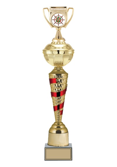 Odak Kupa - Figürlü Kupalar - Kupa Figürlü Kupalar Fg-077 A - 58 Cm Altın - Beyaz