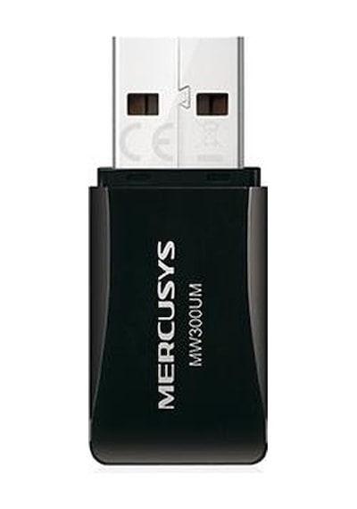 Mercusys MW300UM 300 Mbps Kablosuz USB Adaptör