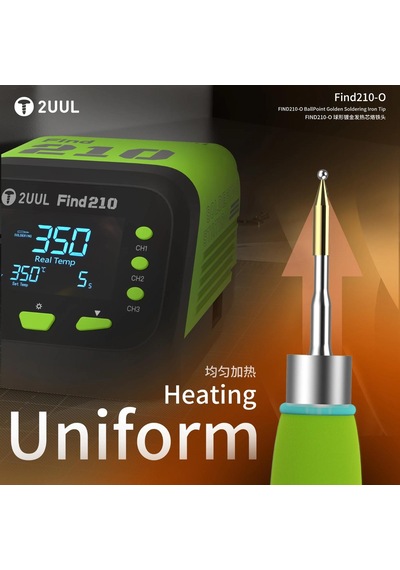 2uul Fd15 Find210-o Mikro Lehimleme İçin Ballpoint Havya Ucu