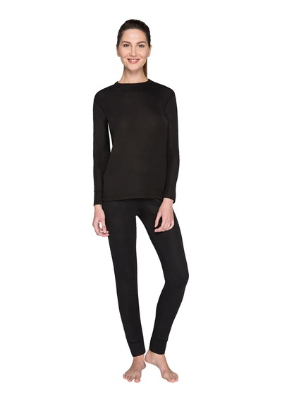Thermoform Heavy Unisex Termal Içlik Siyah Siyah