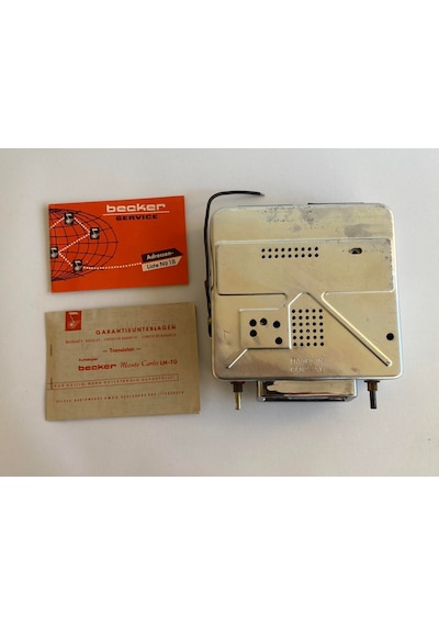 Becker Monte Carlo Tg Klasik Otomobil Radyosu