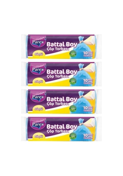 Güçlü Çöp Torbası Battal Boy 4 Lü