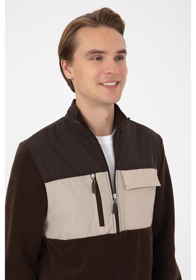 U.s. Polo Assn. Erkek Koyu Kahverengi Hırka Örme 50309977-vr084 Koyu Kahverengı