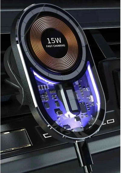 Magnetic Wireless Araç Şarjı Araç Şarj Aleti