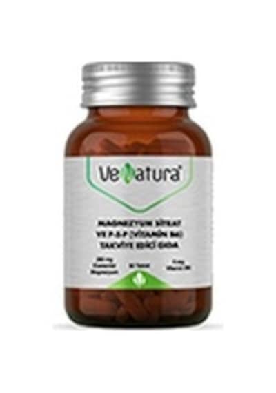 Venatura Magnezyum Sitrat Ve P-5-p Vitamin B6 60 Tablet