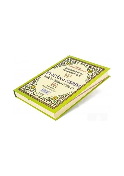 Kur'An-I Kerim Ve Türkçe Okunuşlu Üçlü Meal (Orta Boy) Kod: H-... N11.1507