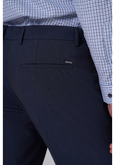 Morven Erkek Lacivert Yünlü Trend Desenli Dynamic Fit Pantolon 26mc003023200 Lacivert