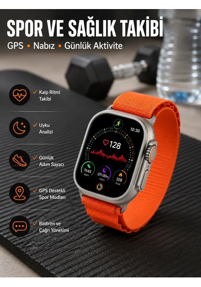 S8 Ultra Max Veraura Lifestyle Akıllı Saat Aksesuarları Ürün