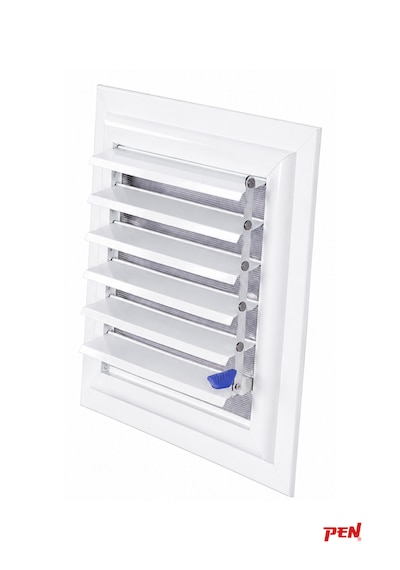 Alüminyum Banyo Wc Havalandırma Menfezi 33x33 Beyaz Seri