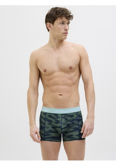 Jack & Jones Jack Jones Erkek Çiçek Desenli 3 Lü Pamuklu 12277719 KARIŞIK