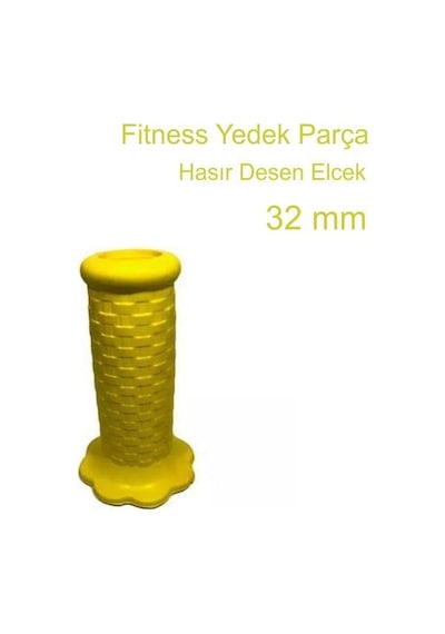 Hasır Desen Elcek Dış Mekan Fitness Ekipmanı İçin Ergonomik Tutamak Ø32 Mm -715 Çok Renkli