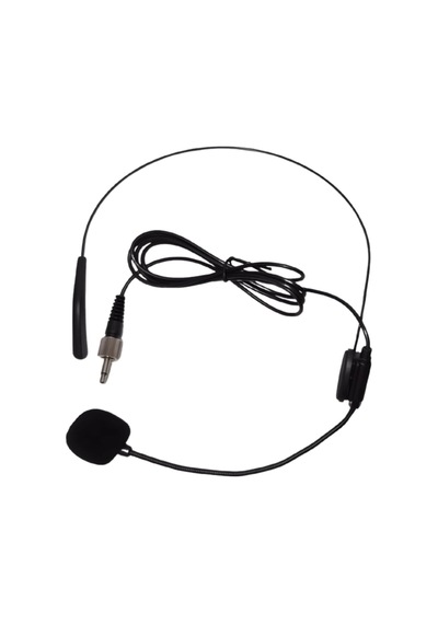 Kablosuz Mikrofon Seti Vhf 220 270 Mhz Wireless El Mikrofonu Ve Kafa Mikrofonlu Verici, 6.3 Mm Çıkışlı, 30 50 Metre Çekim Wn-07