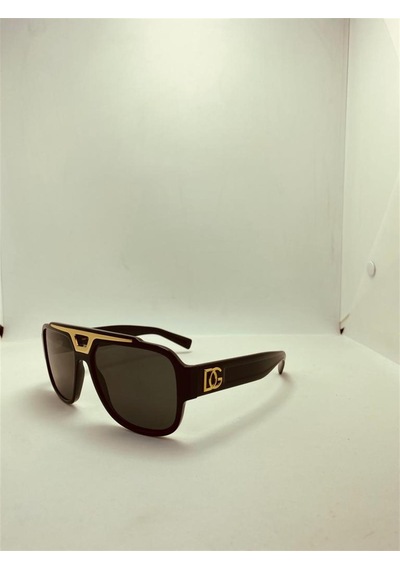 Dolce Gabbana Mod.4389 C.501/87 Erkek Güneş Gözlüğü Sarı - Siyah