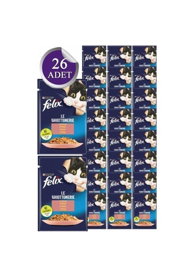 Somonlu Kedi Yaş Mama 26 X 85 Gr