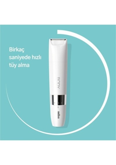 Vücut Tüy Kesme Makinesi - Pil Ve Temizleme Aksesuarı İle