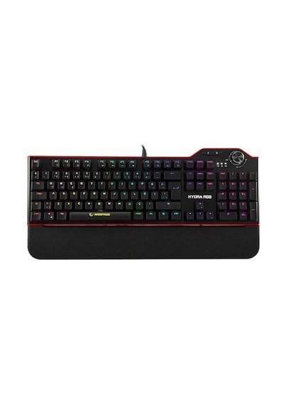 Rampage Hydra R6 Full Color RGB LED Gaming Pro Blue Switch Multimedya Mekanik Q Klavye