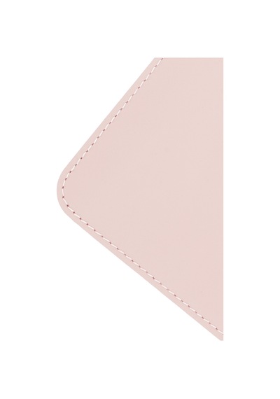 Still & Silent Pink Gerçek Deri Desk Mat Apple Uyumlu MacBook Altlığı